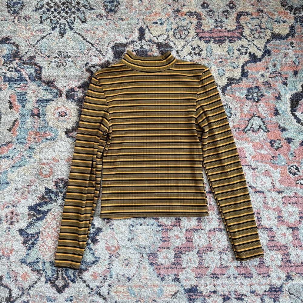 Striped Turtleneck
